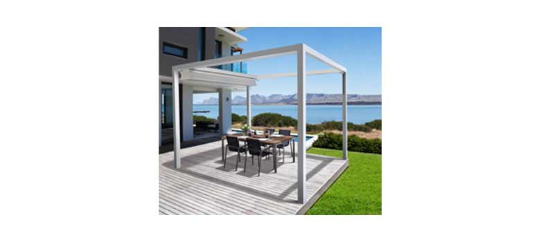 Leiner "Pergola Sunrain Q" Terrassenfaltdach