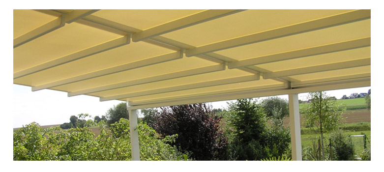 Leiner "Pergola Sunrain L" Terrassenfaltdach