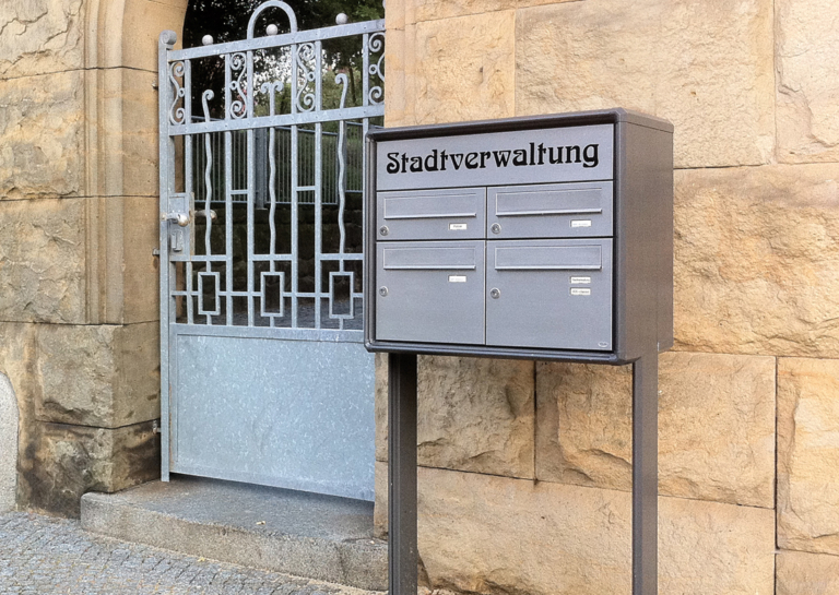 Allebacker Freistehende Briefkastenanlagen